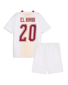 Billige Fotballdrakt Marokko Ayoub El Kaabi #20 Replika Bortedraktsett Barn VM 2026 Kortermet (med bukser)